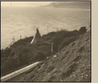 Native American Teepee on The Rock